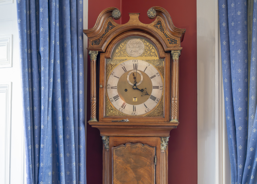 Grandfather clock in David Livingstone Room